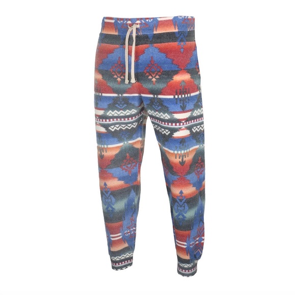 Polo Ralph Lauren Southwestern Fleece Jogger Sweatpants Pants Size 2XL
